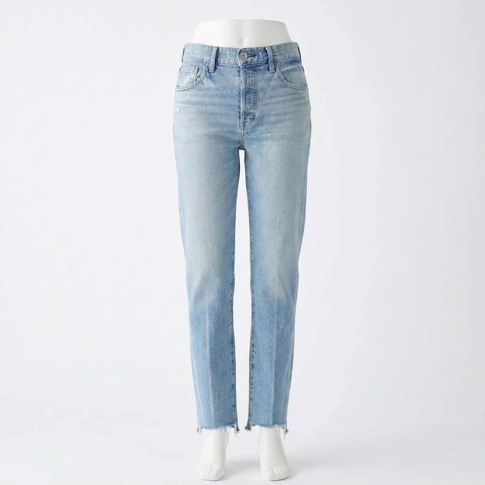 NEW MOUSSY cumberland straight jean in light blue